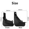 4Pcs For 2021-2024 Geely Coolray Mud Flaps Splash Guards Front Rear Mudguards