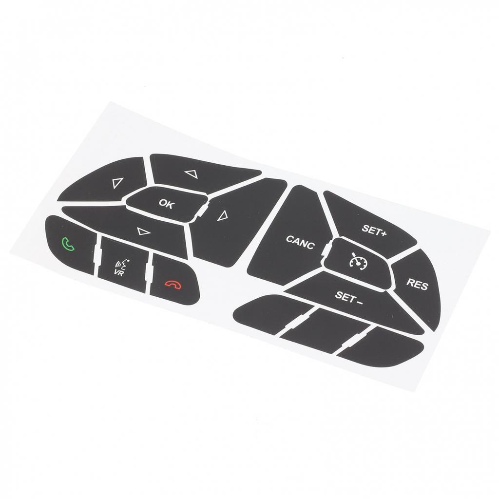 Стильные наклейки для ремонта кнопок рулевого колеса для DODGE CHARGER 2016-2022