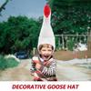 Plush Halloween Party Hat Creative Cartoon Goose Hat Big Goose Headgear  Cosplay Costume