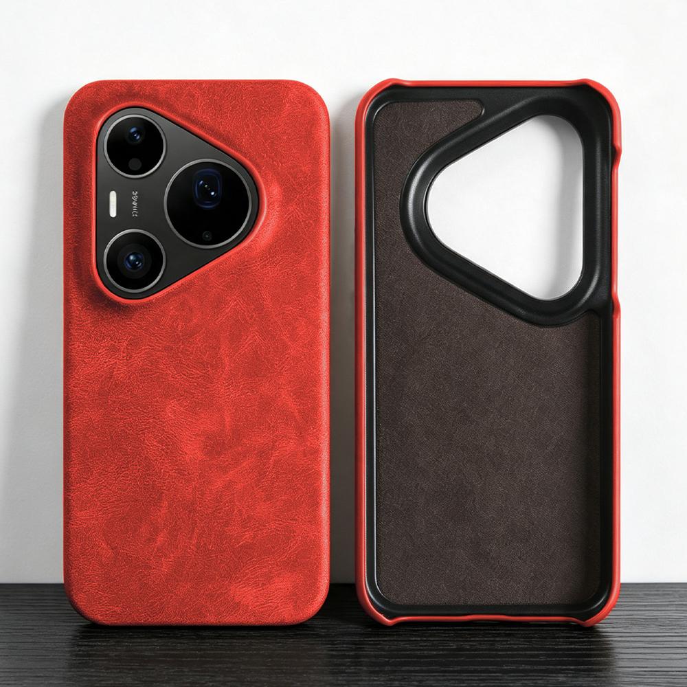 Skin Soft Touch Leather Case for Huawei Pura 90 Pro Max 80 Ultra Mate 80 Pro Max RS 50 60 70 Pro Phone Cases Back Cover Shell