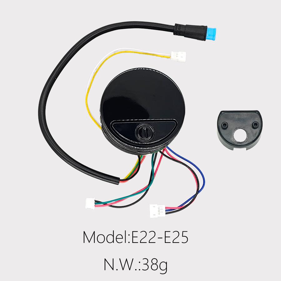 Панель приборов с поддержкой Bluetooth для электросамокатов E25 и E22 с возможностью подключения к приложению