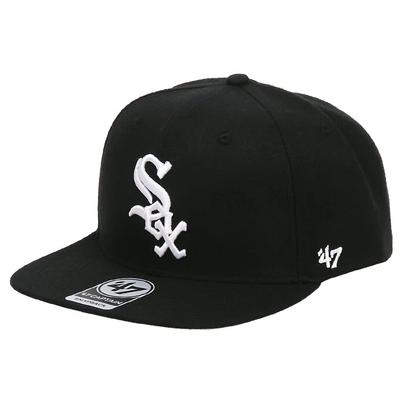 Кепка Snapback Forty Seven 47 Sureshot Captain для мужчин и женщин, MLB Американская лига White Sox, черная [Параллельный импорт]