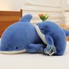 Cartoon Seal Doll Plush Toys Dolphin Sofa Cushion Stuffed Toys Sleeping Doll Companion Props  Gifts