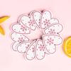 10pcs/set Festival Embellishment Decor Star Christmas Tree Ornament Party Supplies Wooden Tag