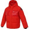 Down Jacket Comfortable Soft Warm Versatile Duck Down Kids Jackets Red HQ7182-657