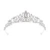 Alloy Crystal Rhinestone Princess Crown Headband for Girls