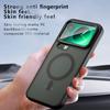 Чехол для Xiaomi 17 Pro Max Магнитная беспроводная зарядка Мягкий ТПУ каркас Полупрозрачный матовый Жесткий пластик Ударопрочная задняя крышка для телефона