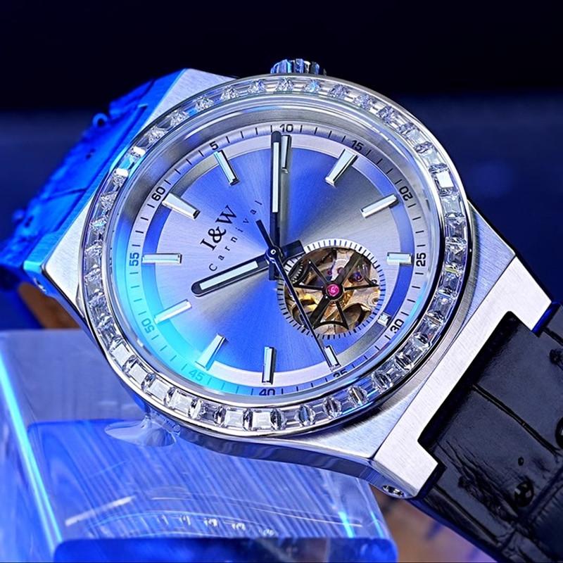 CARNIVAL Brand Fashion Mechanical Watch Luxury Sapphire Original MIYOTA Movement Automatic Wristwatches Waterproof for Men Reloj