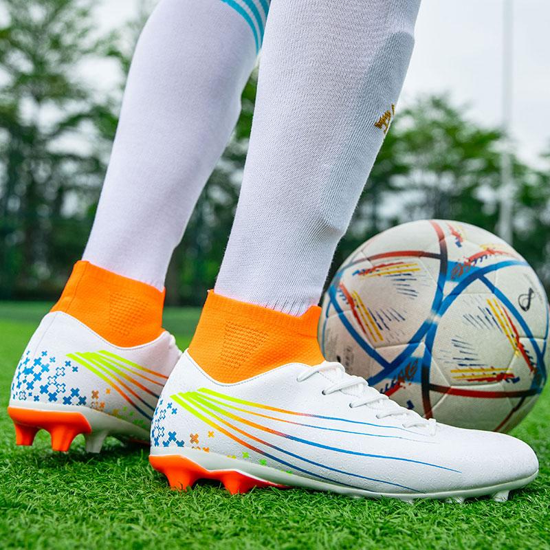 Мужские футбольные бутсы TF/FG, футбольные бутсы до щиколотки для мужчин, подростков, взрослых, бутсы для тренировок на траве, кроссовки 35-47