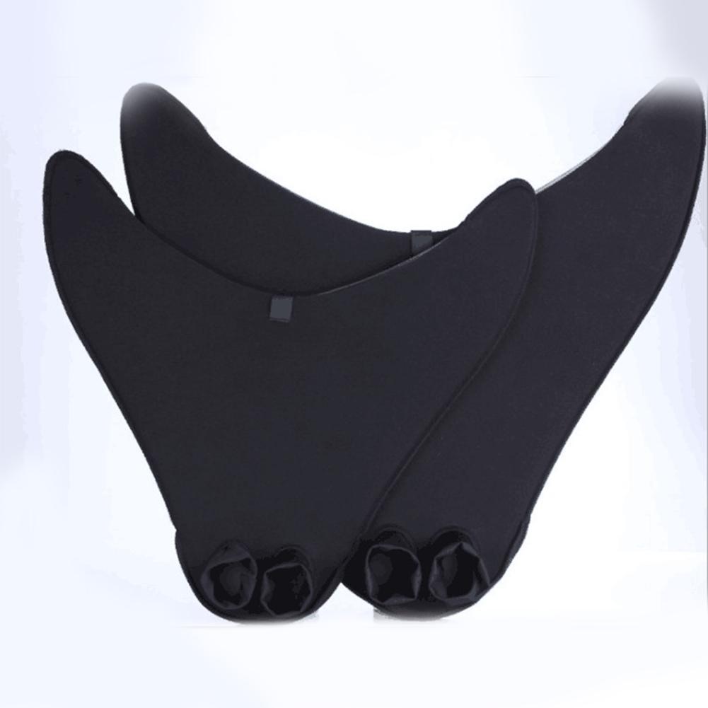 Children Adult Swimming Diving Flippers Swimmable Tails Fin Training Flipper Black