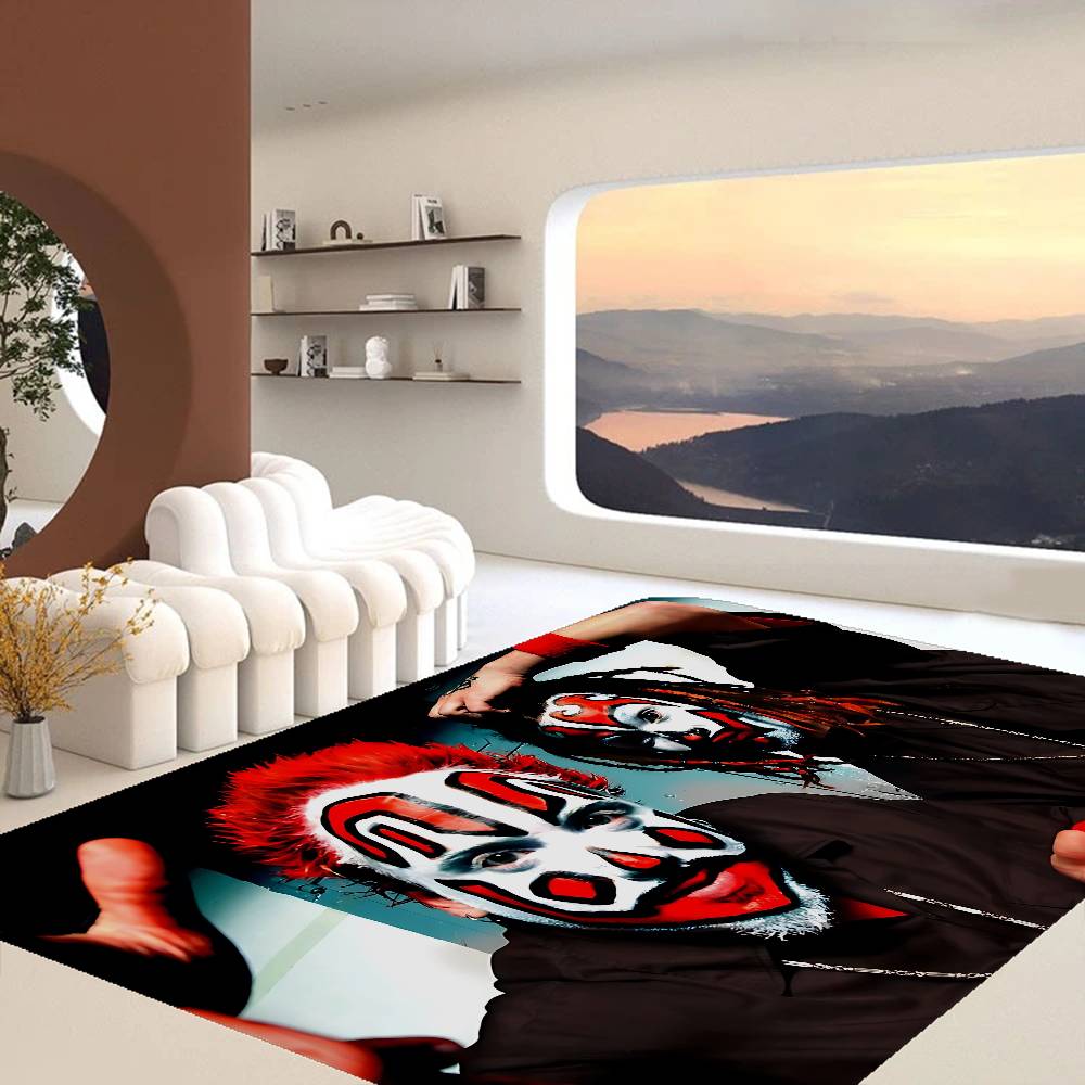 Hip-Hop I-Insane C-Clown P-Posse Hallway Carpet Washable Non-Slip Living Room Sofa Chairs Area Mat Kitchen Doormat Area Rug