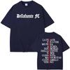 Rapper Dellafuente Album Letters Print Tshirts Men Women Vintage Hip Hop Pop Music T Shirt High Quality Shortsleeved top