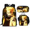 Naruto Naruto Surrounding Primary School Bag Cartoon Animation Backpack Satchel Pencil Case