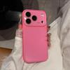 Совместим с iPhone 17 Pro Max: Гладкий стеклянный защитный чехол-макарон для iPhone 16