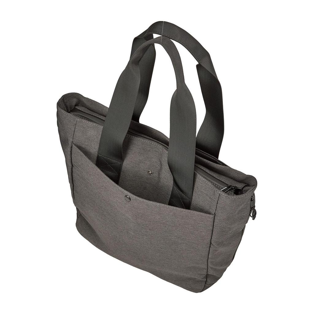 Business tote medium Hapitas Plus gray bag, size, water-repellent, HPL5161,