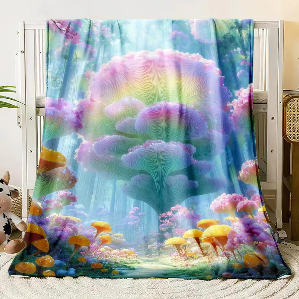 Dreamy Flannel Blanket Bedroom Blanket, Iving Room,sofa Blanket,student Nap,office Nap,camping Trip,children's Gift