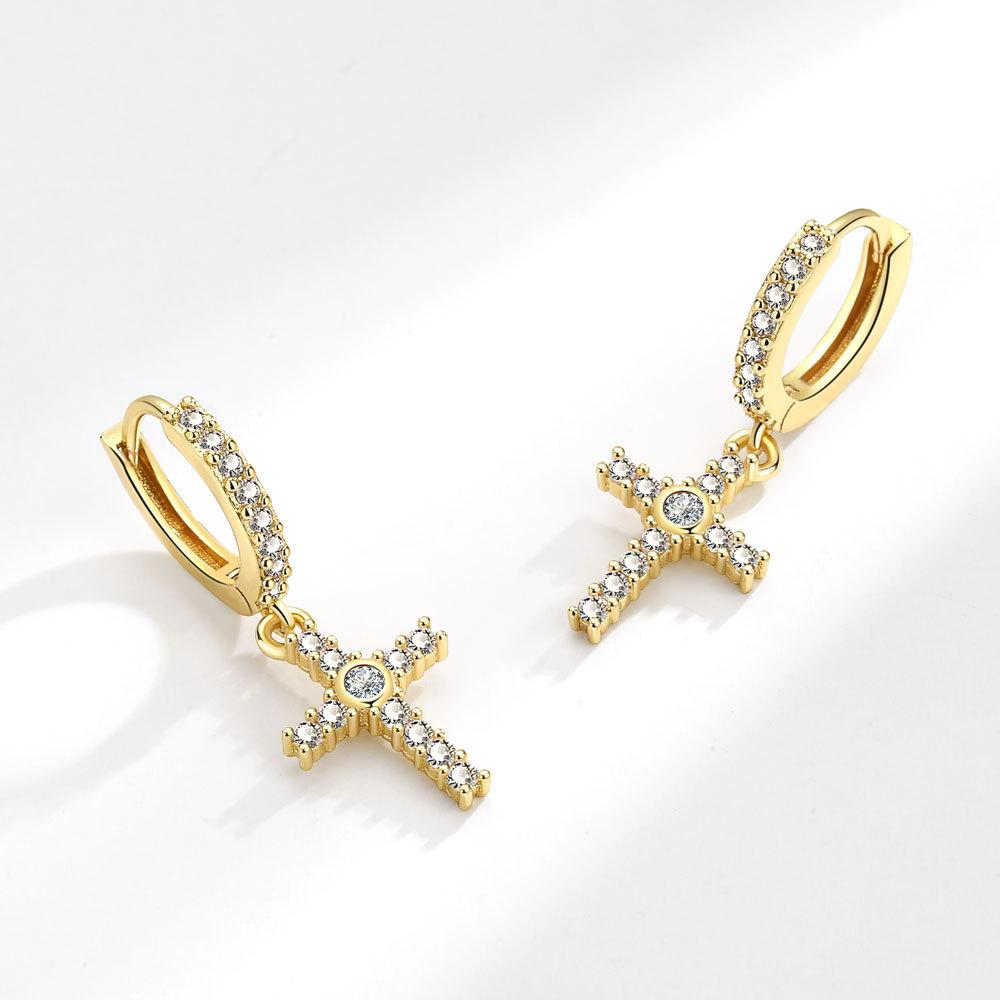 925 Sterling Silver Heart Hoop Earrings Stud Earrings Silver Women Star Butterfly Earrings for Women Jewelry Gift E357