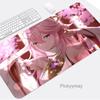 Коврик для мыши игровые аксессуары коврик для мыши Yae Miko компьютер ноутбук ПК геймер Mause Genshin Impact большая аниме-клавиатура настольный ковер