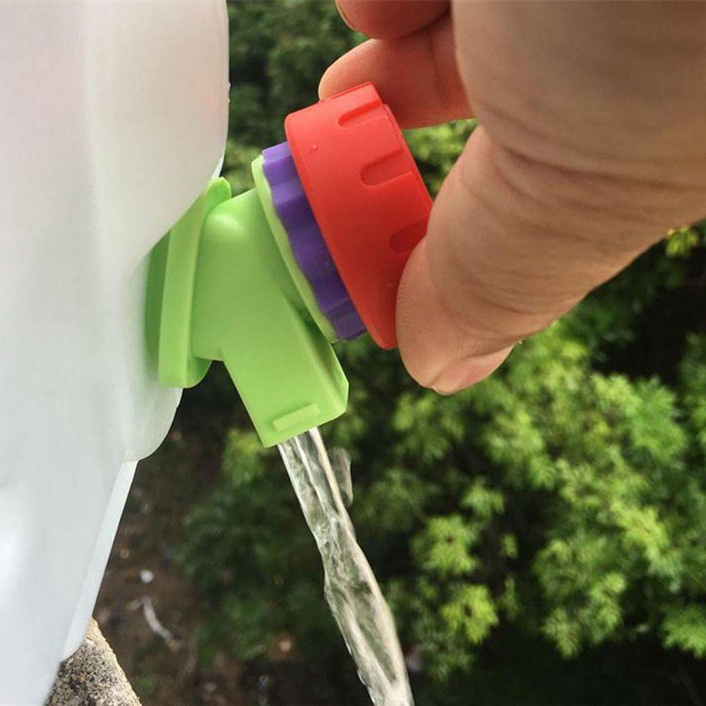 Plastic Camping Water Bucket Accessories Water Bucket Tap Water Faucet Knob Type Extension Tube