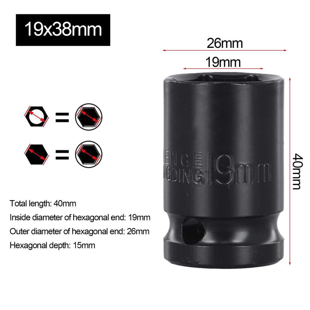 Торцевая головка для шуруповерта Инструмент для ремонта шин Гаечный ключ Торцевая головка для шуруповерта Простой в использовании