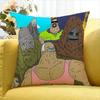 Big Lez Show Sassy Choomah Funny  Various Sizes Square Pillow Case For Car Home Bedchamber Decor