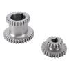 Metal Gear Set 2 Speed High Low Transmission Duplicate Gear Replacement for 0618 7x12 7x14 Mini Lathe