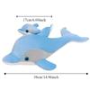 Marine Life Dolphin Mom-Child Stuffed Toys Simulation Dolphin Sofa Pillow  Kids Birthday Christmas