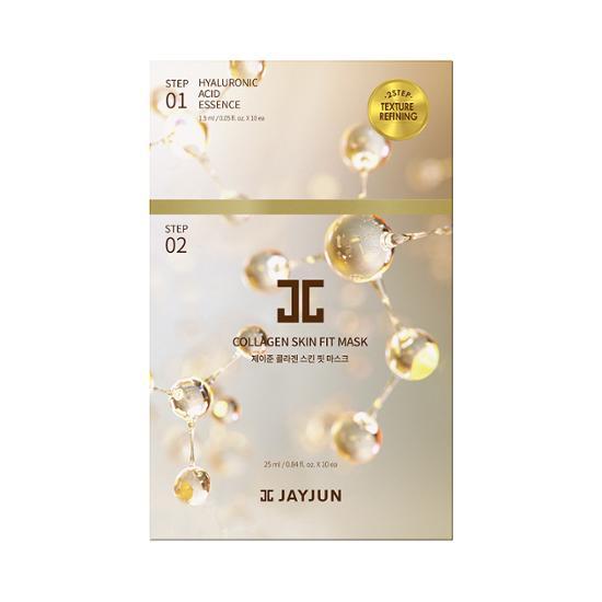 JAYJUN Коллагеновая маска-патч для лица с улучшением эластичности Skin Fit (10 листов)
