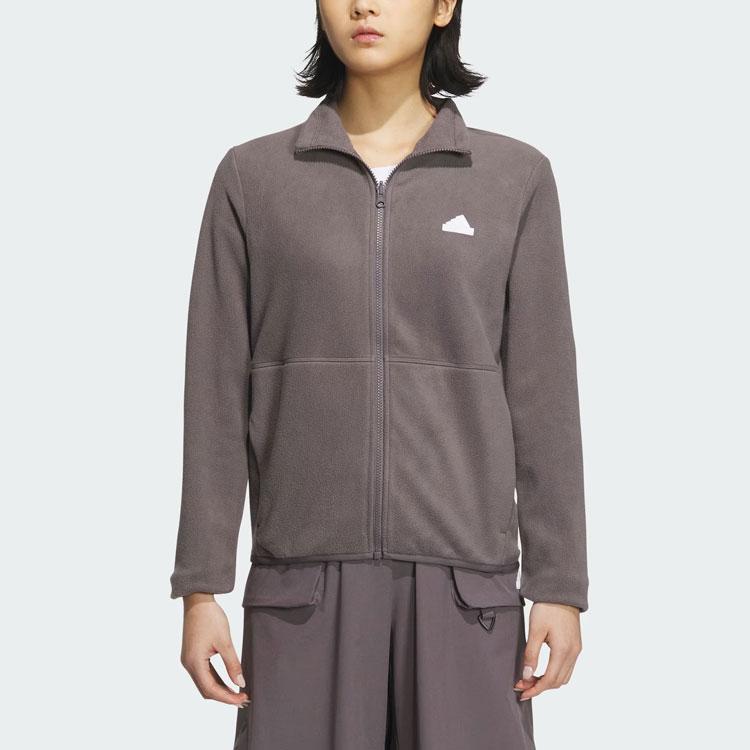 Adidas City Escape 3-в-1 повседневная флисовая куртка с капюшоном женская верхняя одежда ясно-розовый JE8588