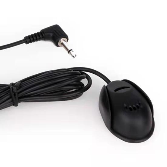 Микрофон для автомобильной навигации Чувствительный Всенаправленный Plug Play Автомобильный 3,5 мм Проводной Внешний Микрофон Пастового Типа с Bluetooth-совместимостью для Автомобиля