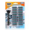 Schick Quattro 4 Titanium Razor + Extra Blade 17p Set, 1 Set ,Korean Razor Blade