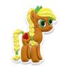 Мультяшные наклейки и аксессуары My Little Pony: Чехол для телефона, Заколка для волос, Украшения для игрушек, Мягкие резиновые наклейки