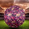 Barbie Print Size 5 Soccer Ball, Standard Match Football for Sports Game and Team Practice, Ideal Gift for Soccer Fans