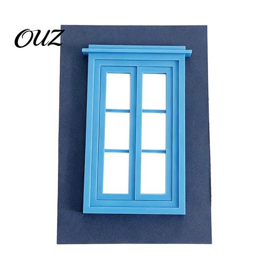 Portrait Background Props Window View Photography Prop, Paned Helper, Backdrop Frame Prop for Outdoor Pictures Travel Vacation Food
