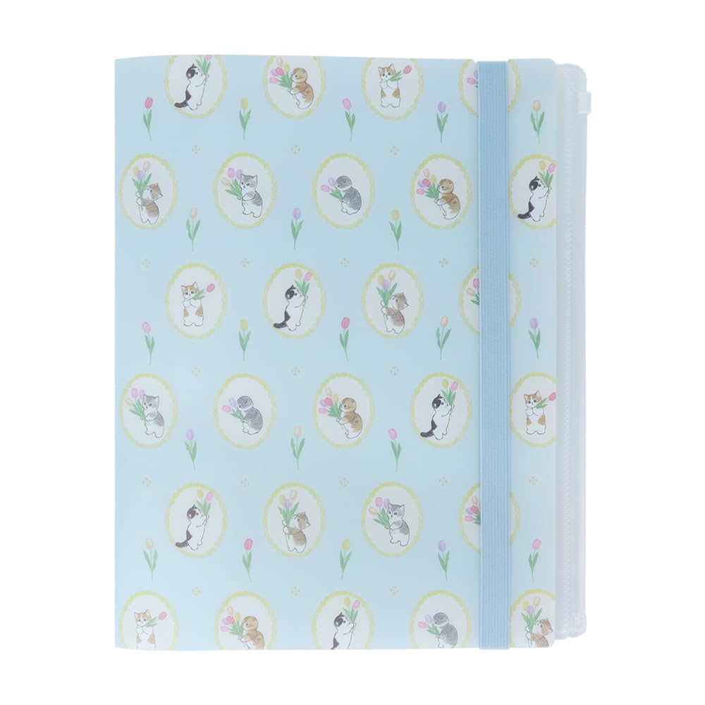 Stationery Mofusand Clear File with Light S2139340 Sun-Star Band, Blue,