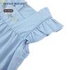 Teenie Weenie Kids Girls' Cooling Denim Sun-Protection Dress