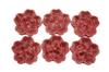 Speed Mao Cherry Simple Ceramic Chopstick Set of Pink Blossom-Shaped Rests, 6,