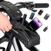 Takezerotz06 Bicycle Case/Holder Frame Bag Black/Black