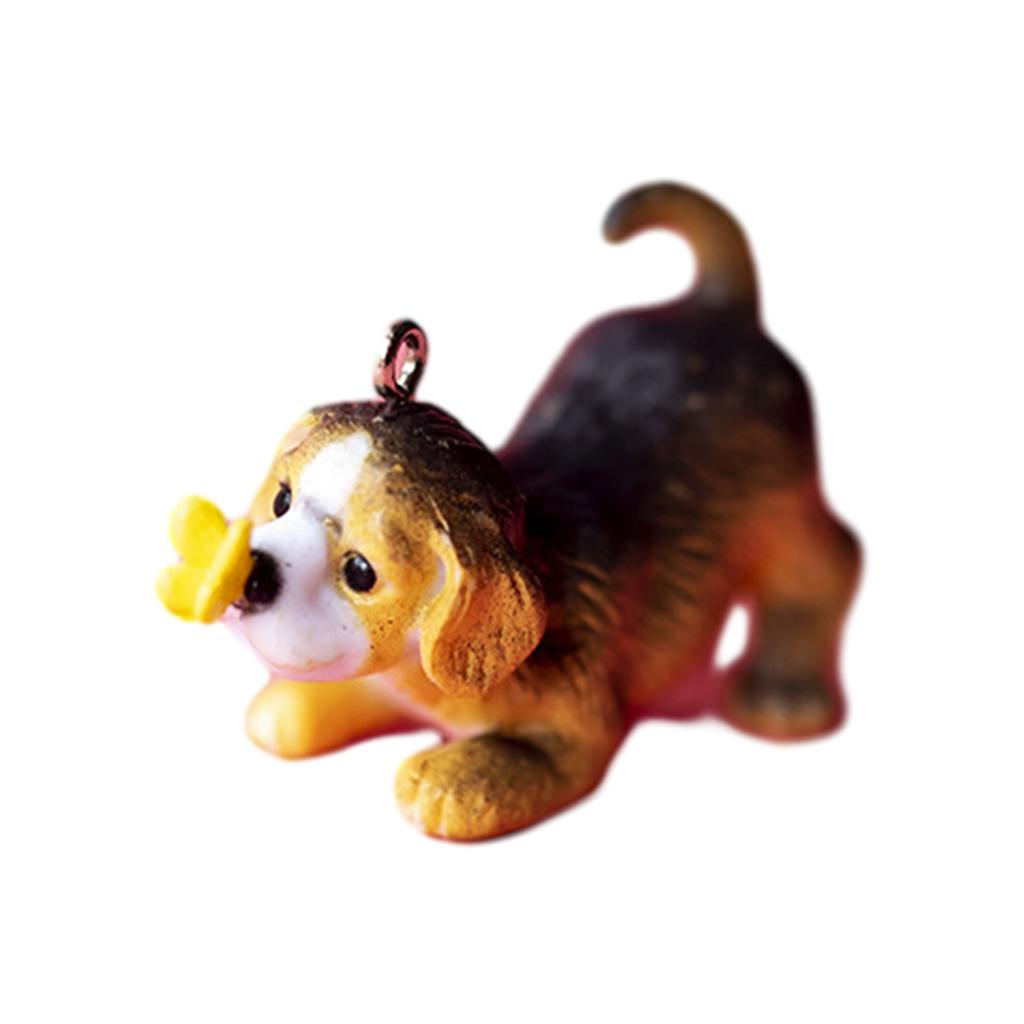 Собачьи украшения Шарм Ручная работа Аксессуары для украшений Подвеска в виде собаки ПВХ материал Подвеска в виде животного для серег Изготовление ювелирных изделий