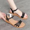 Women Summer Sandals Genuine Leather Women Shoes Sandals Plus Size Fashion Wedge Non-slip Mother Women Sandals