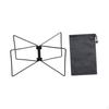 Camping Foldable Cooler Stand Ice Box Holder for Fishing Luggage Rack Steel Material