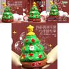 Automatic Christmas Tree Bubble Toy With Rotating Lights For Family Fun