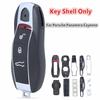 Умный чехол-брелок для ключа Porsche 718 911 Panamera Cayenne 2017 2018 2019 2020 Porsche 3-кнопочный бесключевой брелок