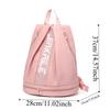 Portable Fitness Storage Pouch Adjustable Straps Nylon Sport Daypack Daily Gym Backpack  Couple