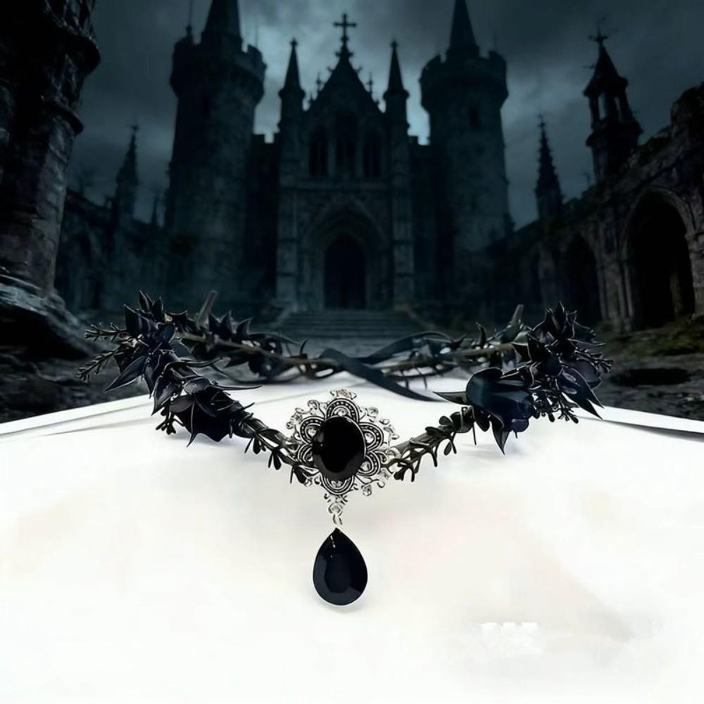 Fantasy Elven Crown Flower Vine Fairy Headpiece Fashion Elf Tiara Costume Accessories