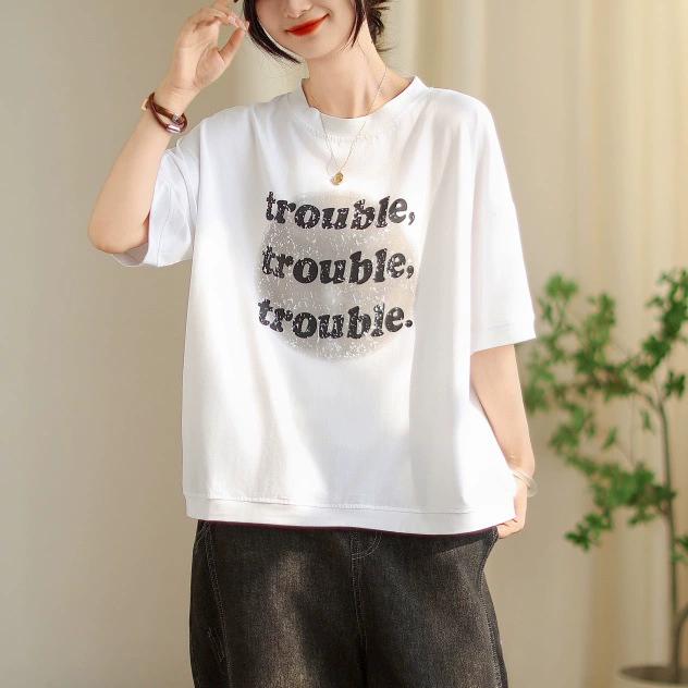 Dimanaf 2025 Летняя футболка женская с коротким рукавом и длинными пуговицами свободные топы футболки