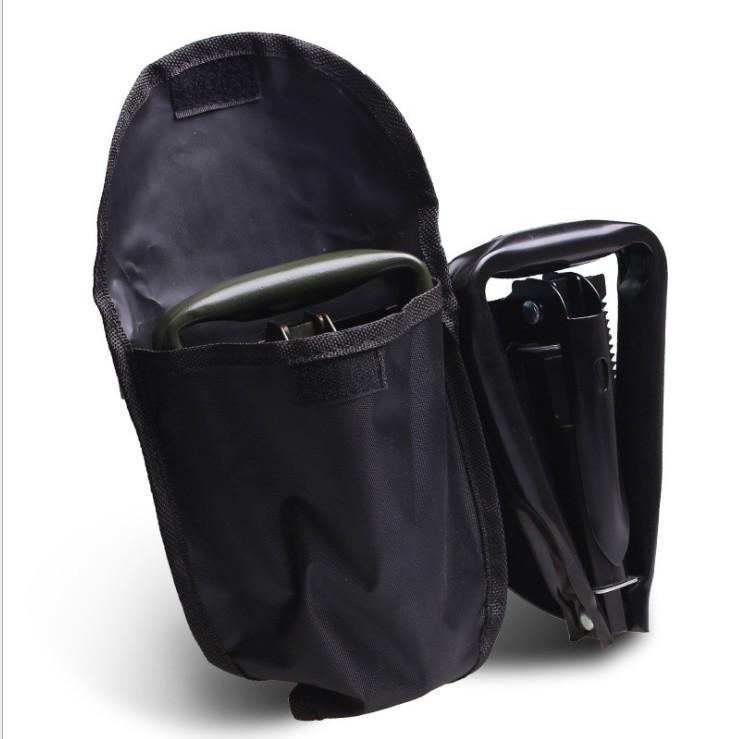 Многофункциональная аварийная автомобильная лопата: Складной инструмент военного класса для выживания на природе и использования в автомобиле