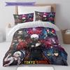 Пододеяльник Tokyo Ghoul Удобный Уютный, Детский Постельный Набор Подарок, Очень Большой Несколько Размеров -HE70