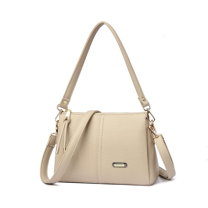 Модная и универсальная сумка под мышкой, высококлассная сумка на одно плечо для поездок на работу, маленькая квадратная сумка через плечо