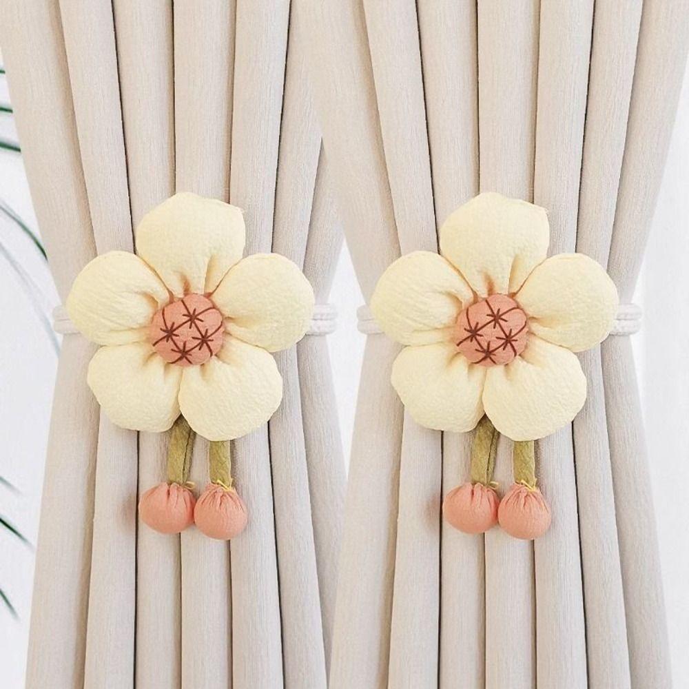 Elastic Band Curtain Buckle Adjustable Curtain Rope Kids Room Home Decor